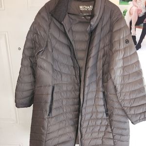 Micheal Kors puffer coat long